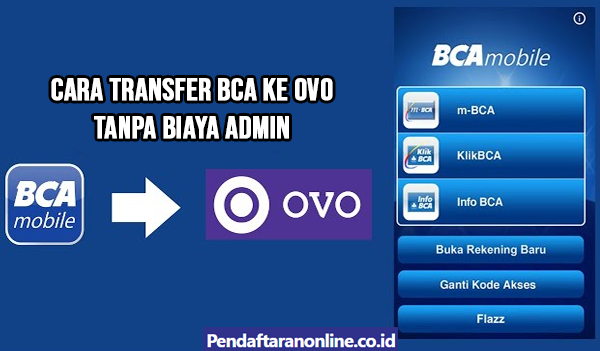 Cara Transfer BCA ke OVO